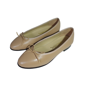 Euphoria Genuine Lambskin Bow Ballet Flats by Nostalgia Fashion New York